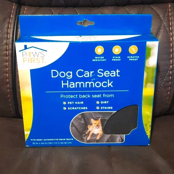 COPY - Paws First Dog Car Seat Hammock - Picture 1 of 7